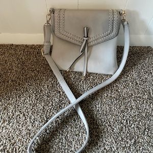 Grey crossbody